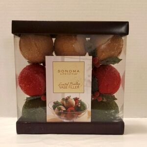 🎁Sonoma Frosted Berlap Decor